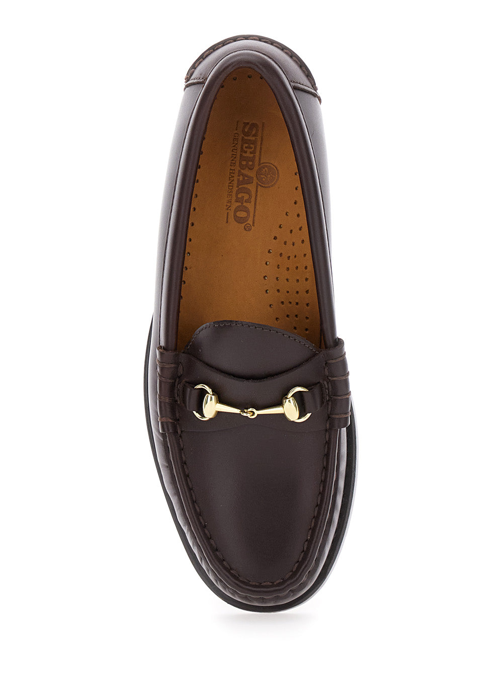 Joe Modena Bordeaux Pull-On Loafers With Horsebit Detail Leather Woman