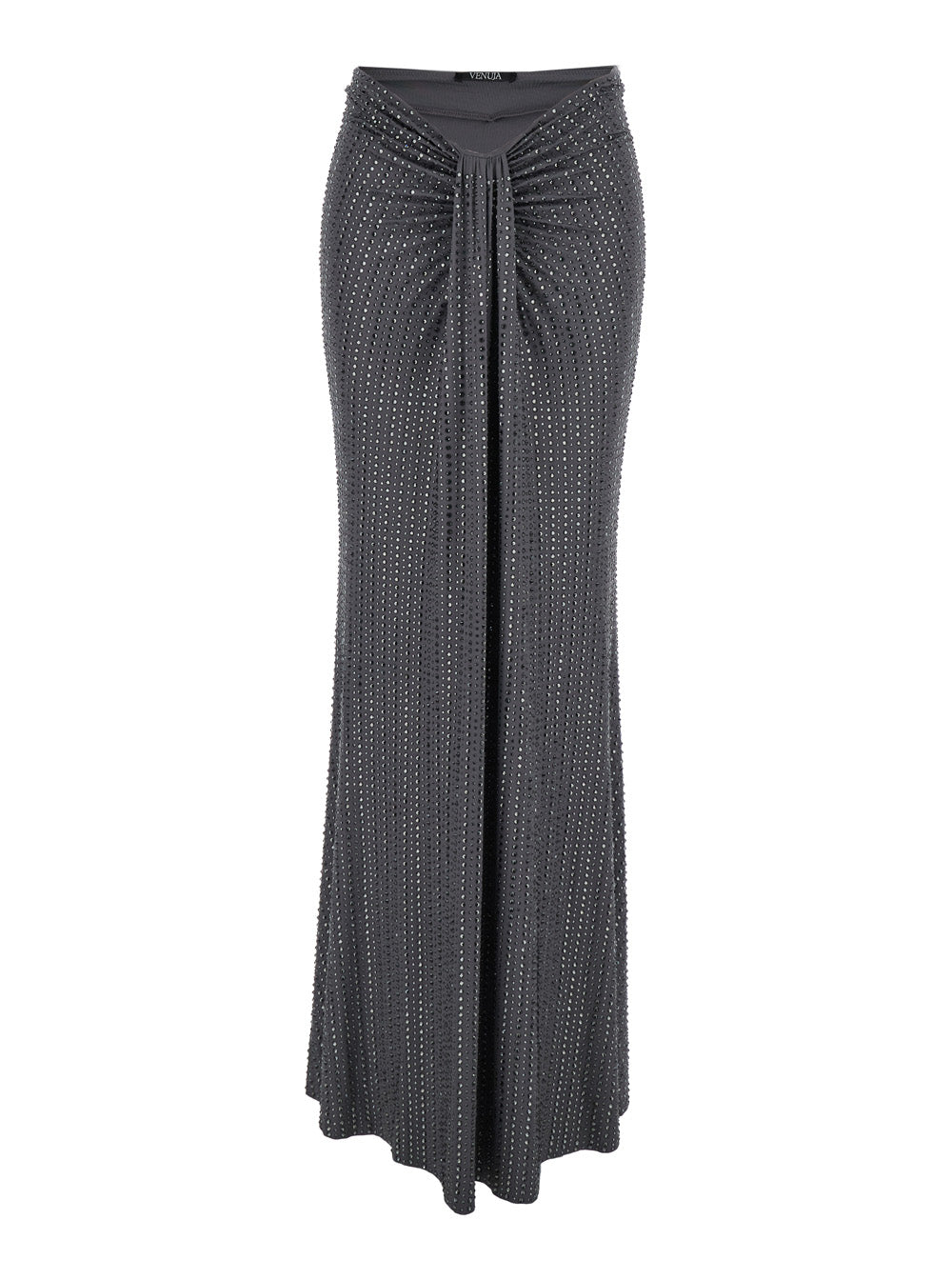 Crystal Maxi Skirt Grey