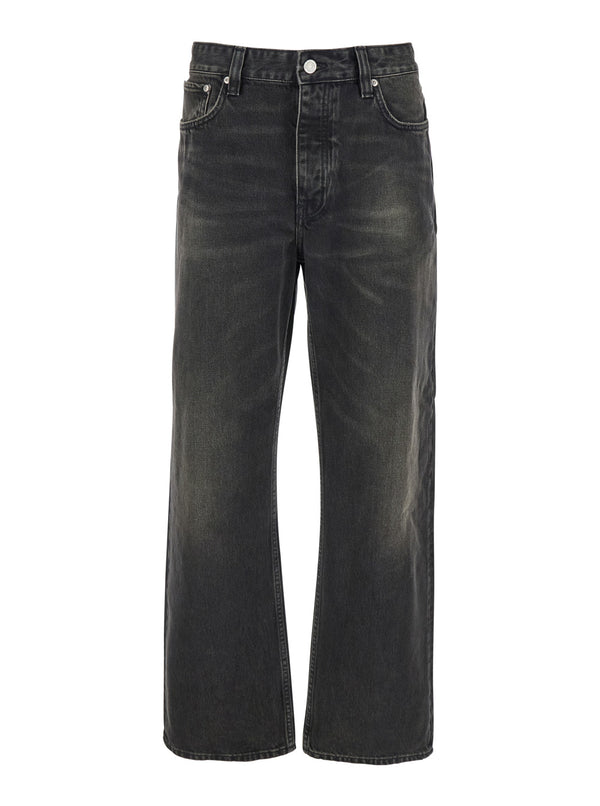 Black Jeans With Belt Loops Organic Cotton