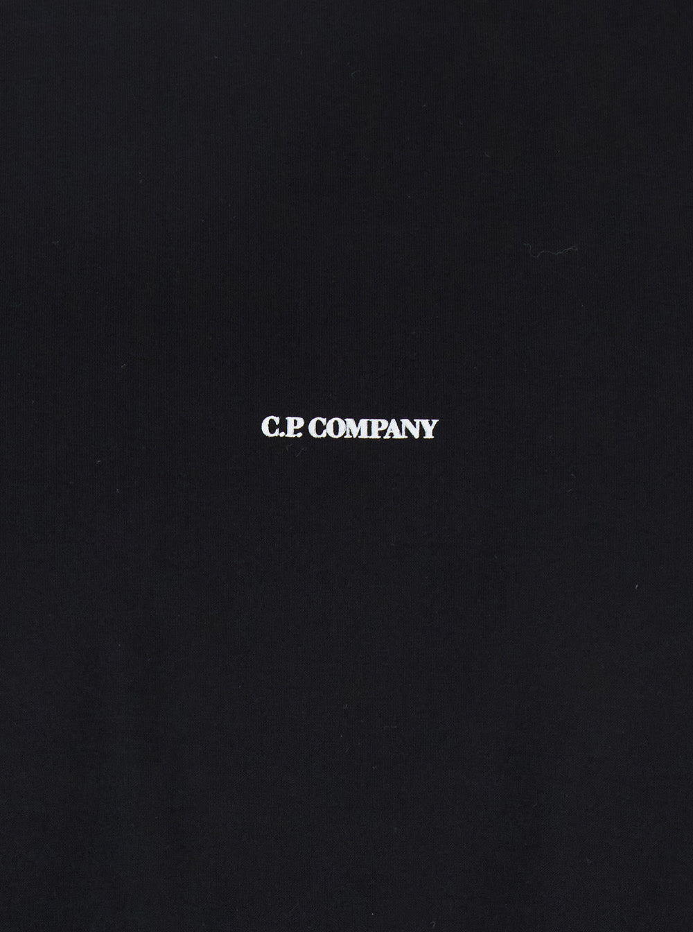 Black Crewneck T-Shirt With Logo Lettering On The Front Cotton Man Tshirts And Polo Shirts