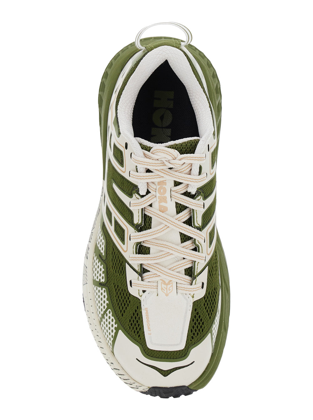 Speedgoat Green Low Top Sneakers With Geometric Motif Tech Fabric Unisex