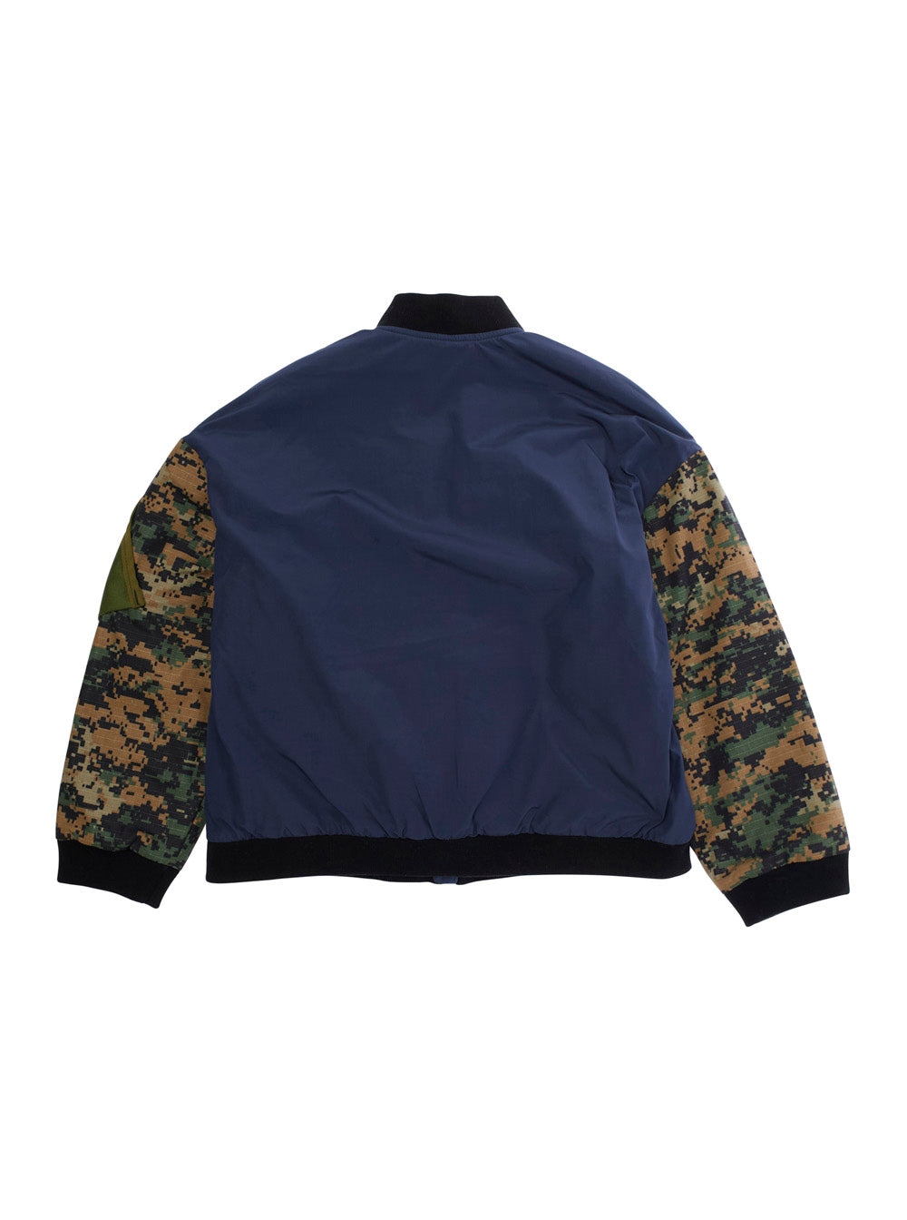Multicolor Jacket With Sleeves Military Motif And One Front Pocket Check Fabric Boy Blazers