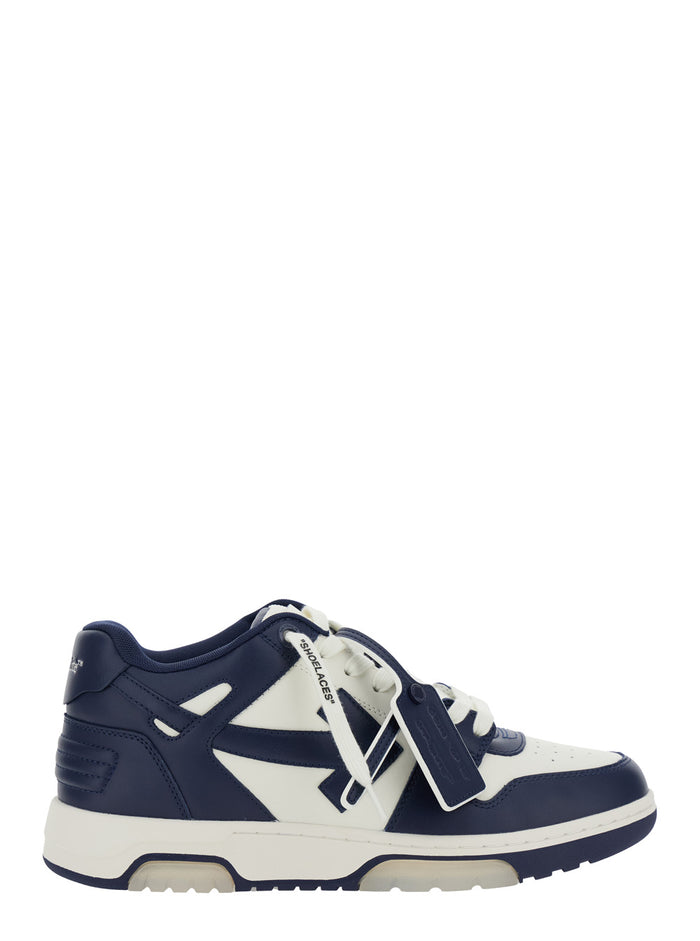 Out Of Office Calf Lea White Sneaker