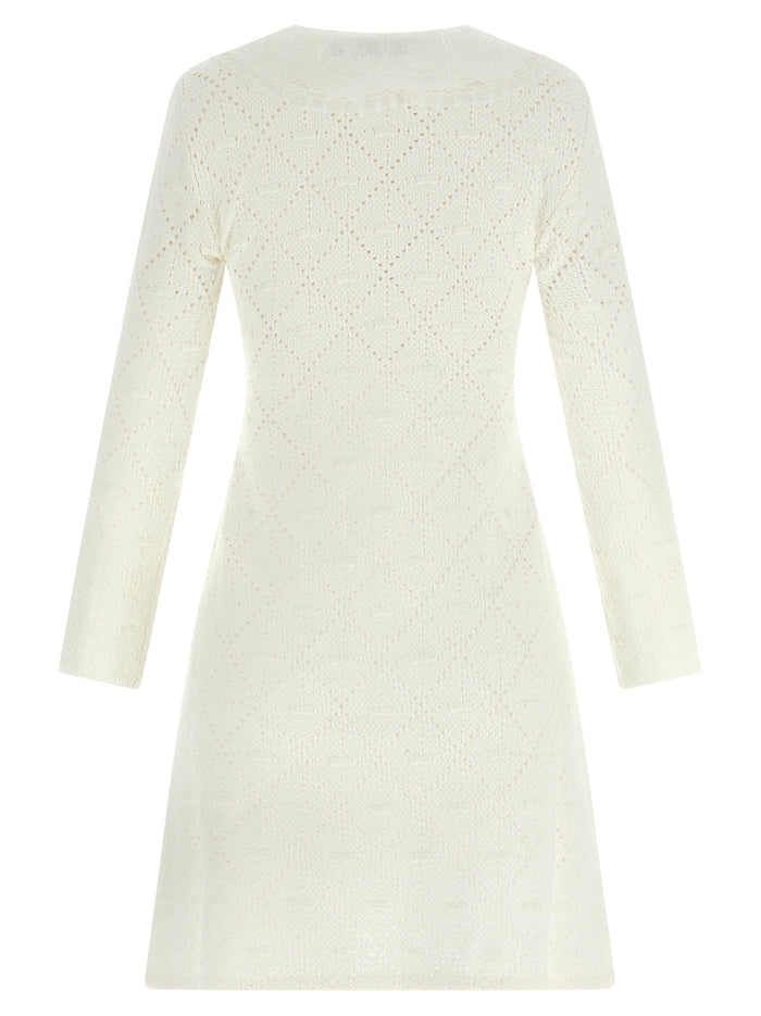 Lace dress White