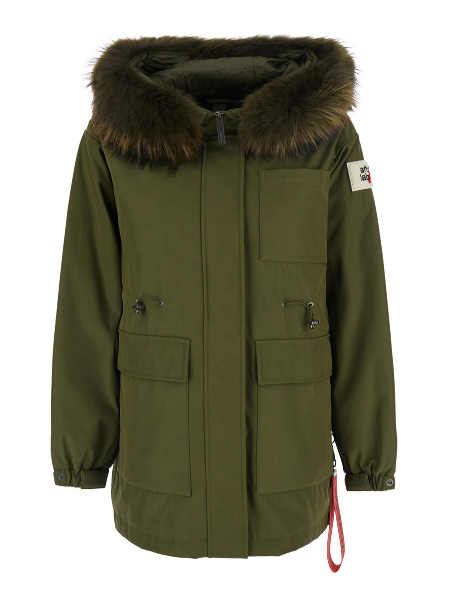 Jacket Stoccolma Green Tech Fabric Polyester Coat