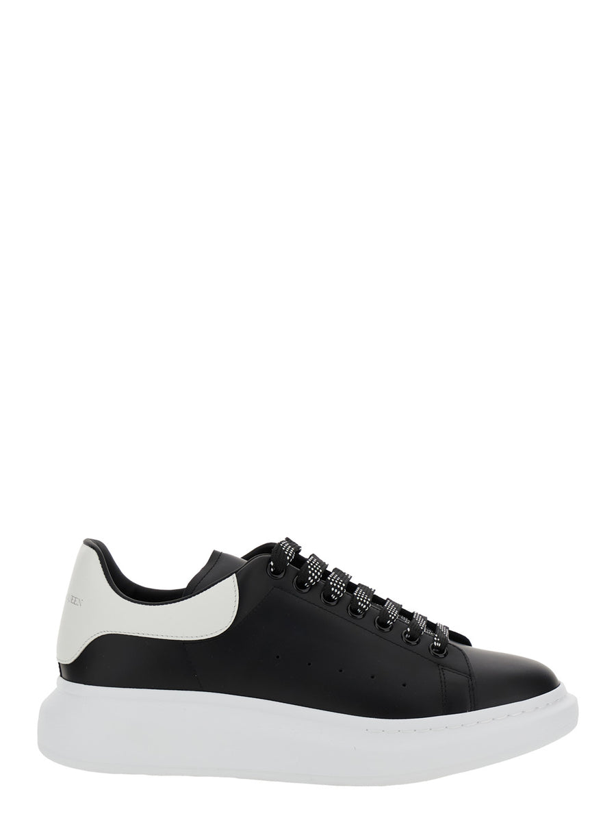 Low Top Sneaker Black Leather Calf Trainers