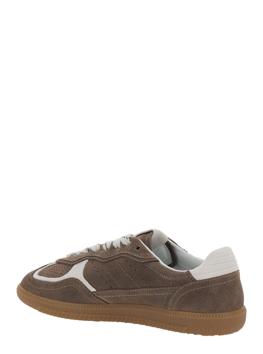 Sneaker Tb.490 Low Top With Engraved Logo Detail On The Side And Perforated Leather Details For Women Brown