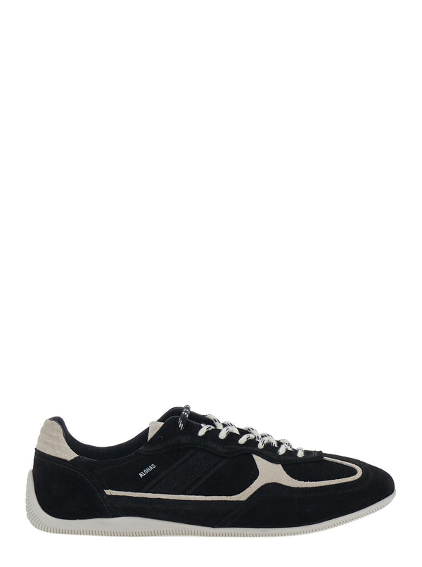 Sneakers Suede Black Trainers