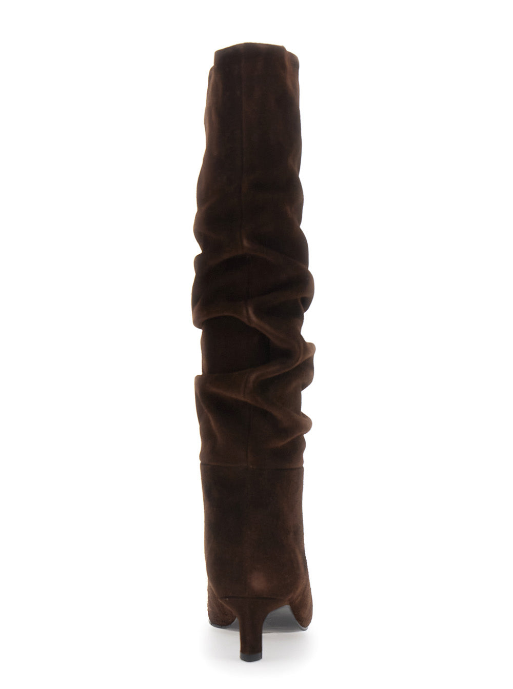Kalila Boots With Zipper And Rubber Sole Brown Woman