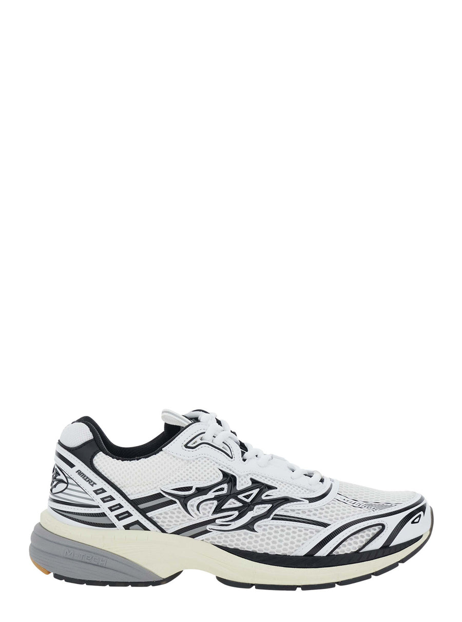 Sneakers M-Tech White-Black White/black Polyester Trainers
