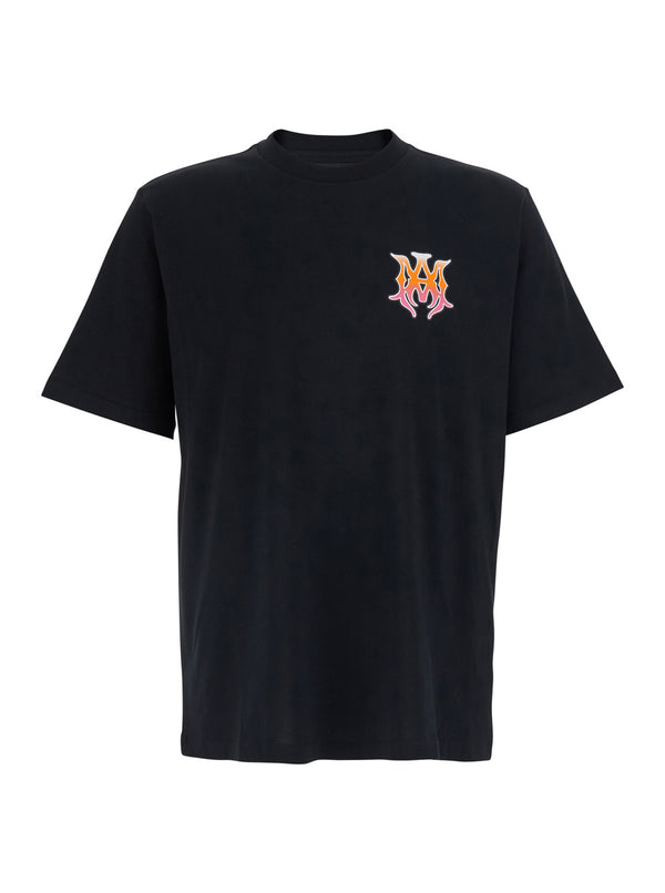 T-Shirt Ma Surf Black Cotton T-shirts