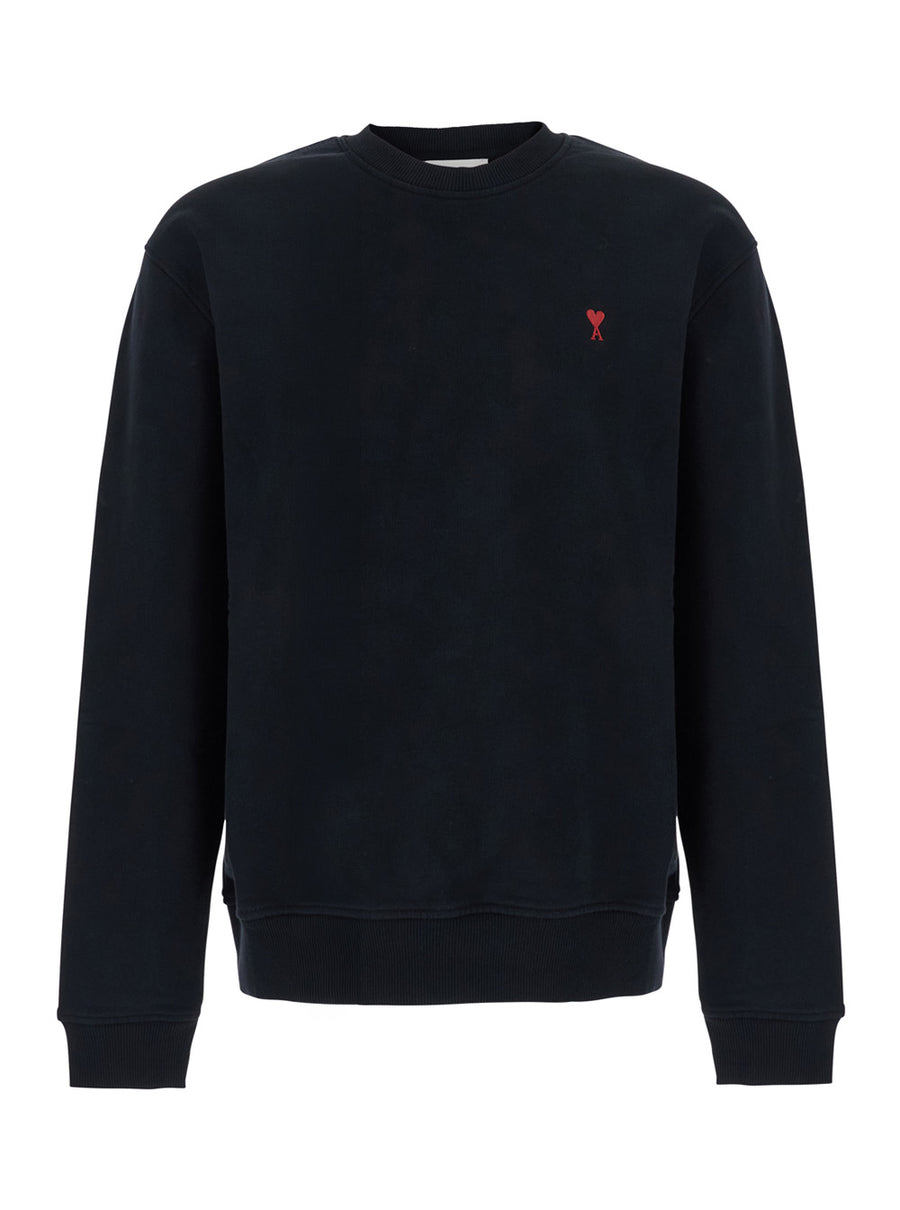 Sweatshirt Ami De Coeur Black Cotton Sweatshirts