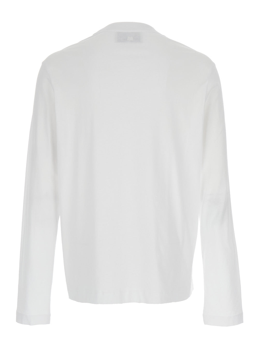 White T-Shirt With Logo On The Front Cotton Men Biologic Tshirts And Polo Shirts