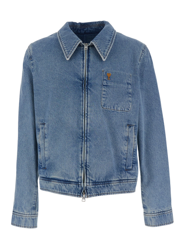 Jacket, Light Blue Denim Coat