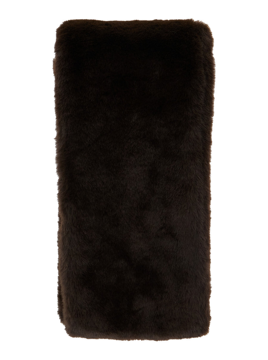 Scarf Kai Brown Ecoleather Polyester