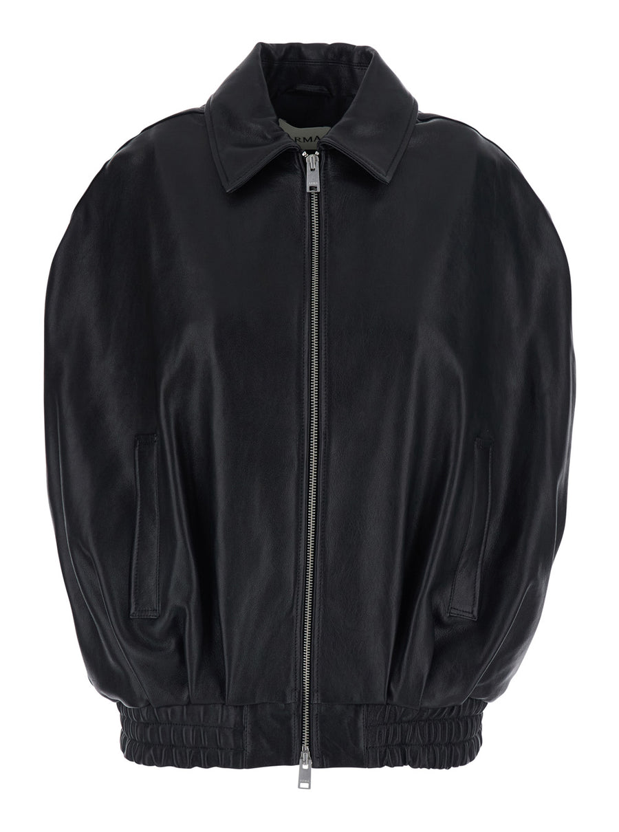 Cape Bina Black Coat