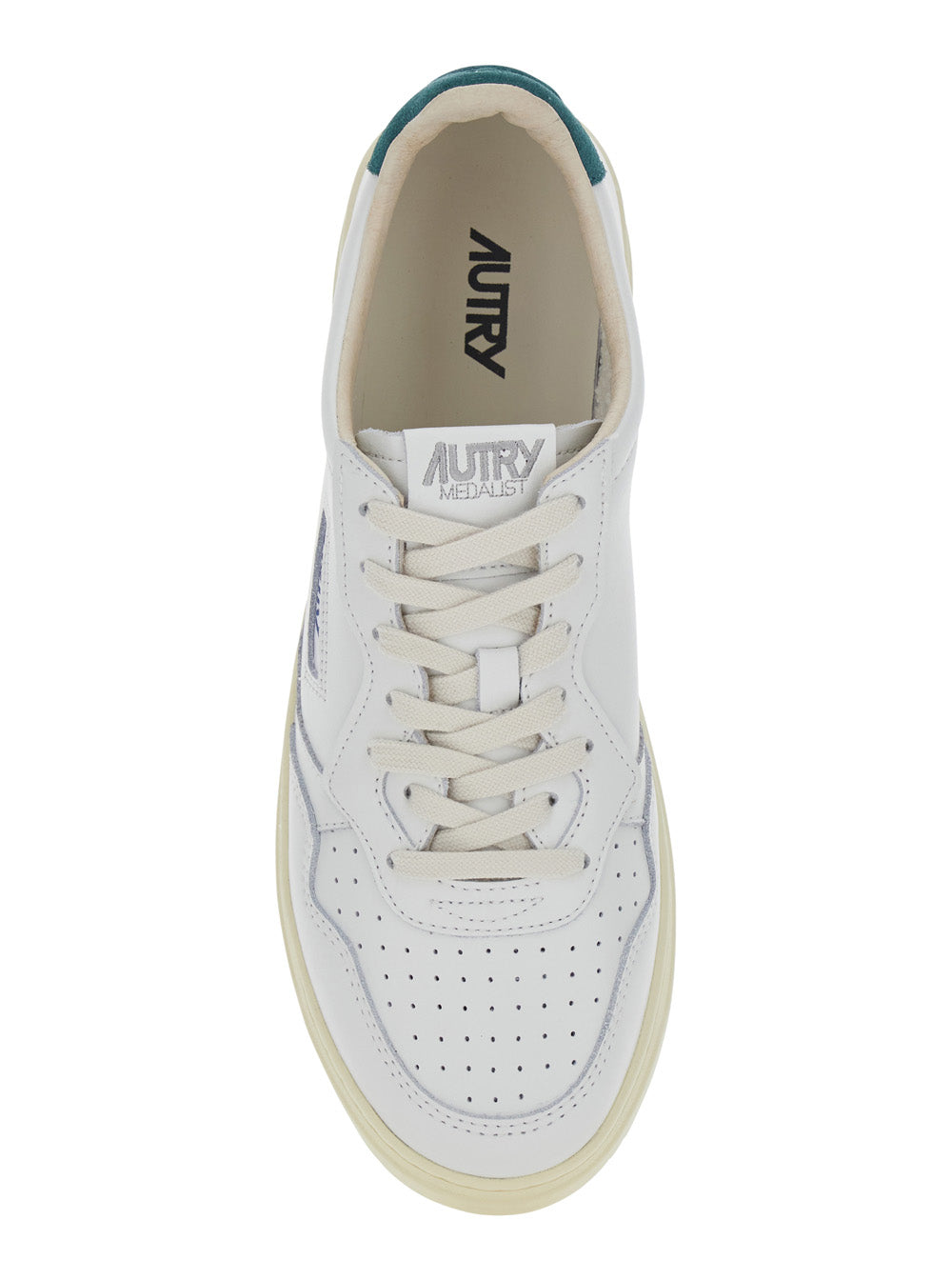 Sneaker Medalist Low With White Leather Details