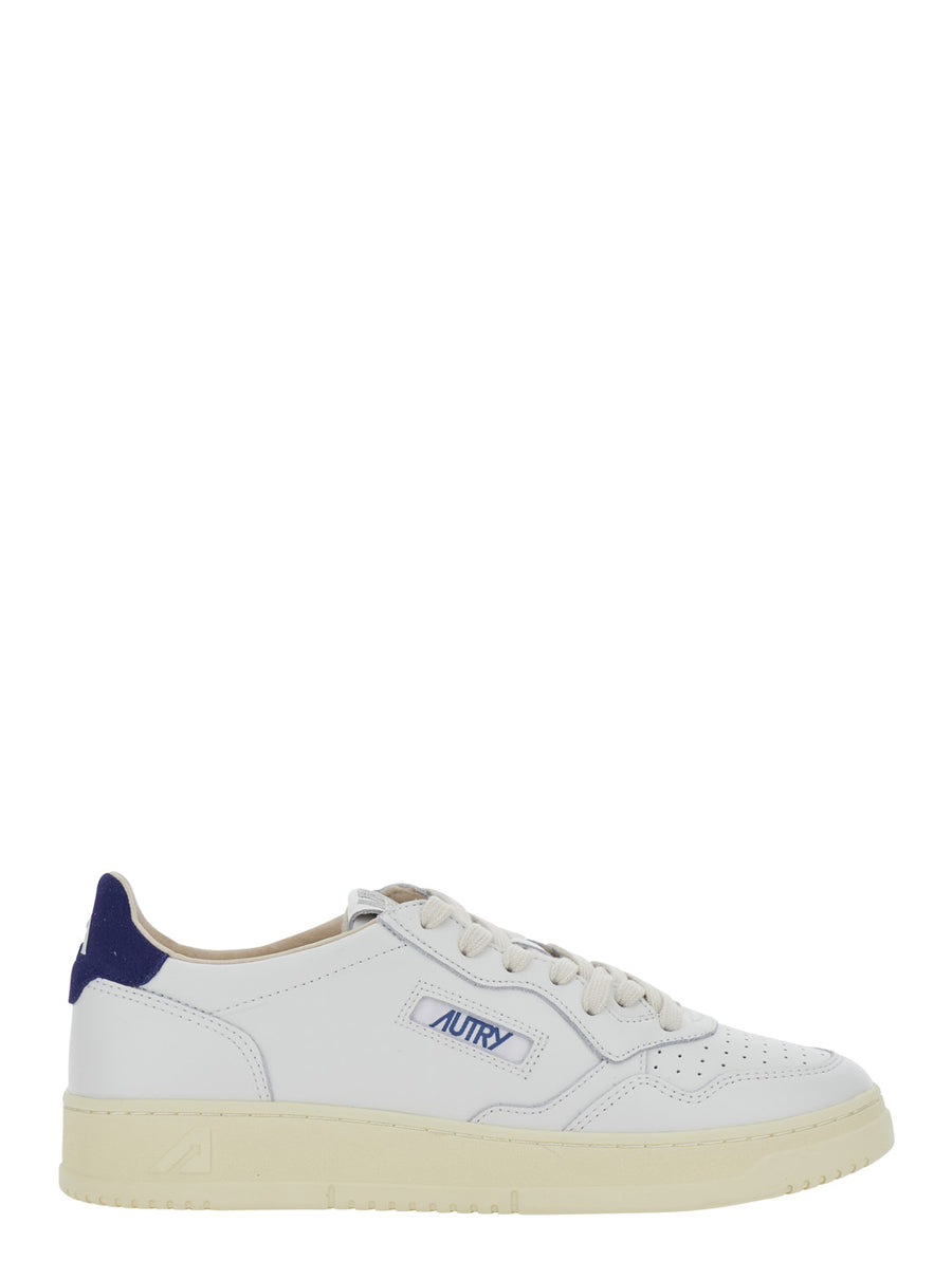 Sneakers Medalist Low White-Blue Leather Trainers