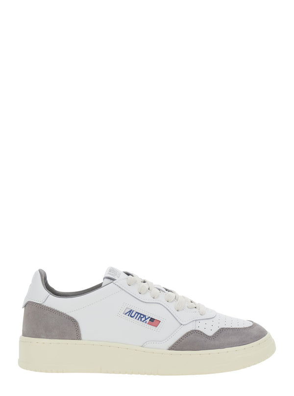 Low Top Sneakers Medalist Grey Suede Trainers