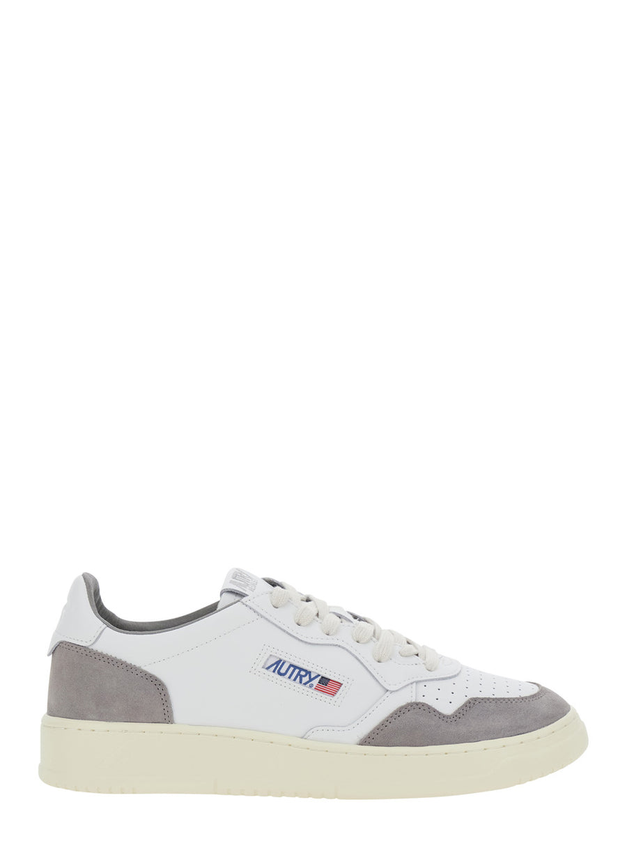 Low Top Sneakers Medalist Grey Suede Trainers