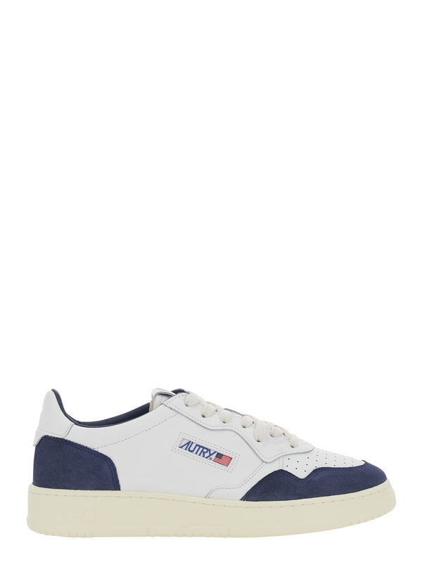 Low Sneaker Medalist Blue Leather Trainers