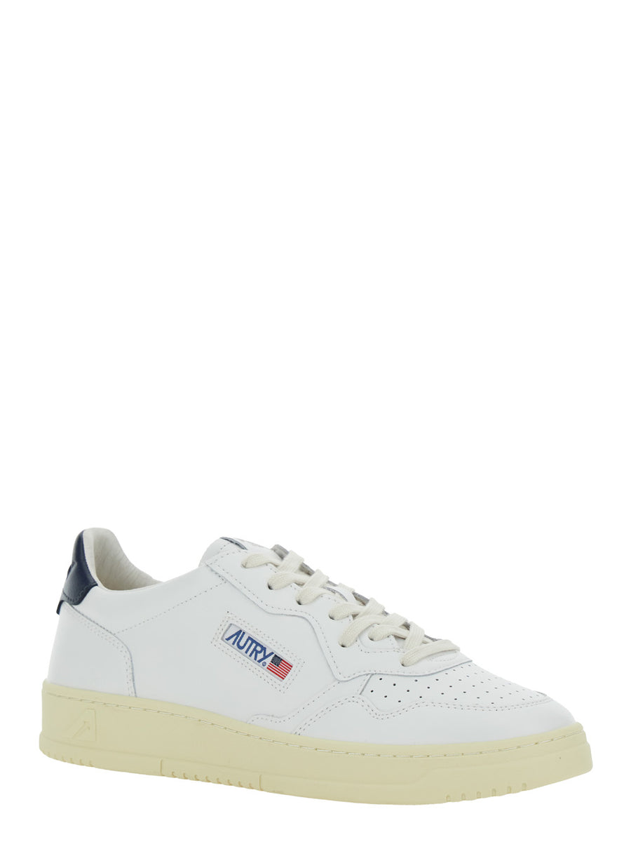 Sneakers Medalist Low White Leather Cow Trainers