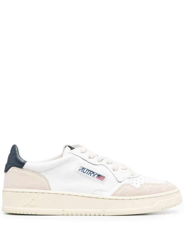 Low Sneakers Medalist White Leather Cow Trainers