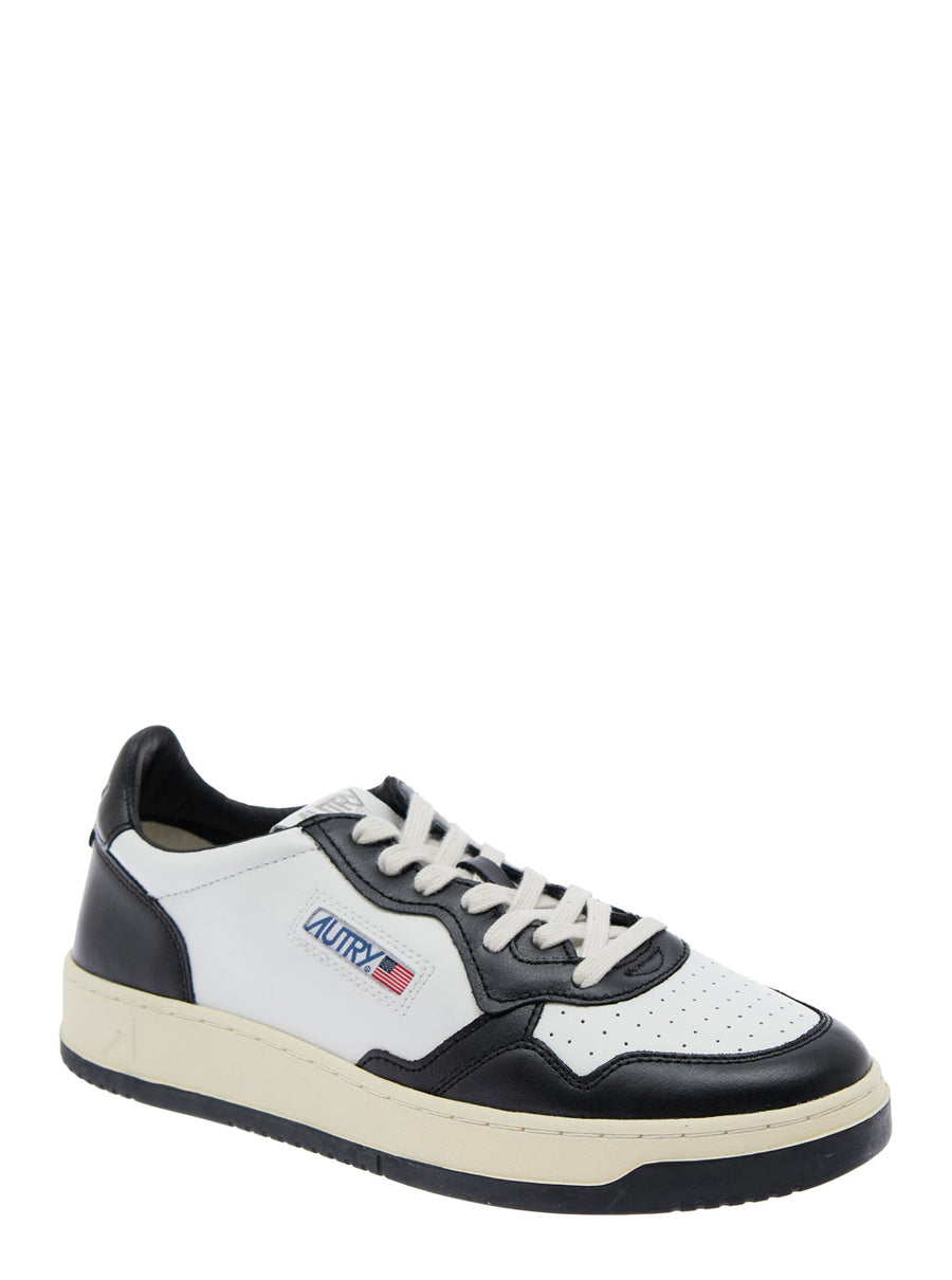 Sneakers Medalist Low-Top Black Leather Cow Trainers