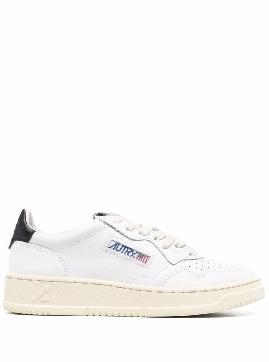 Low Sneakers Medalist White Leather Cow Trainers
