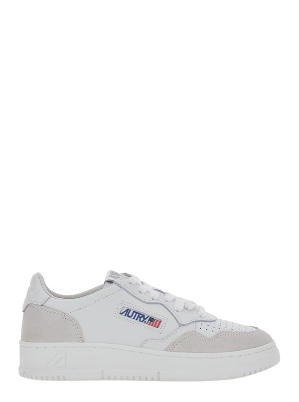 Sneakers Medalist White Leather Cow Trainers