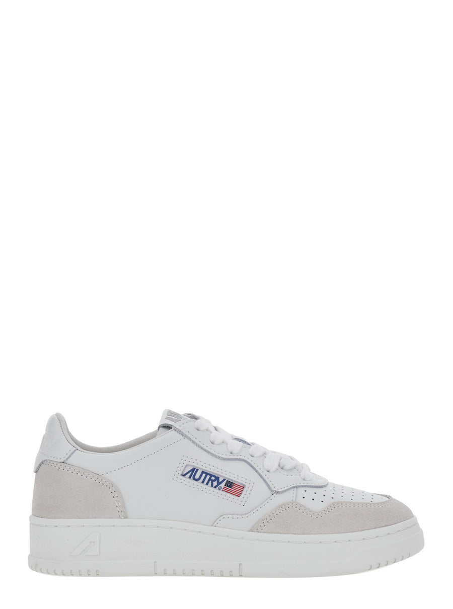 Sneakers Medalist White Leather Cow Trainers