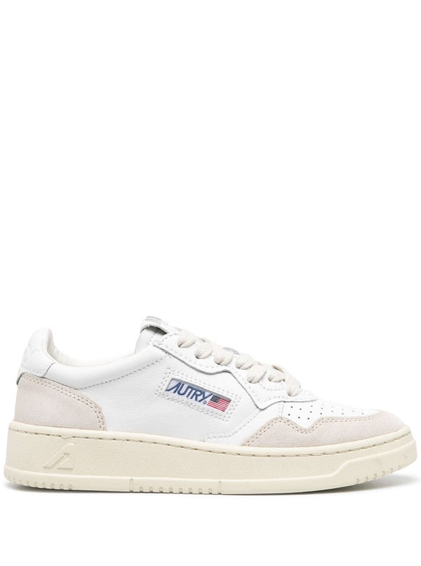 Low Top Sneakers Medalist White Cow Leather Trainers