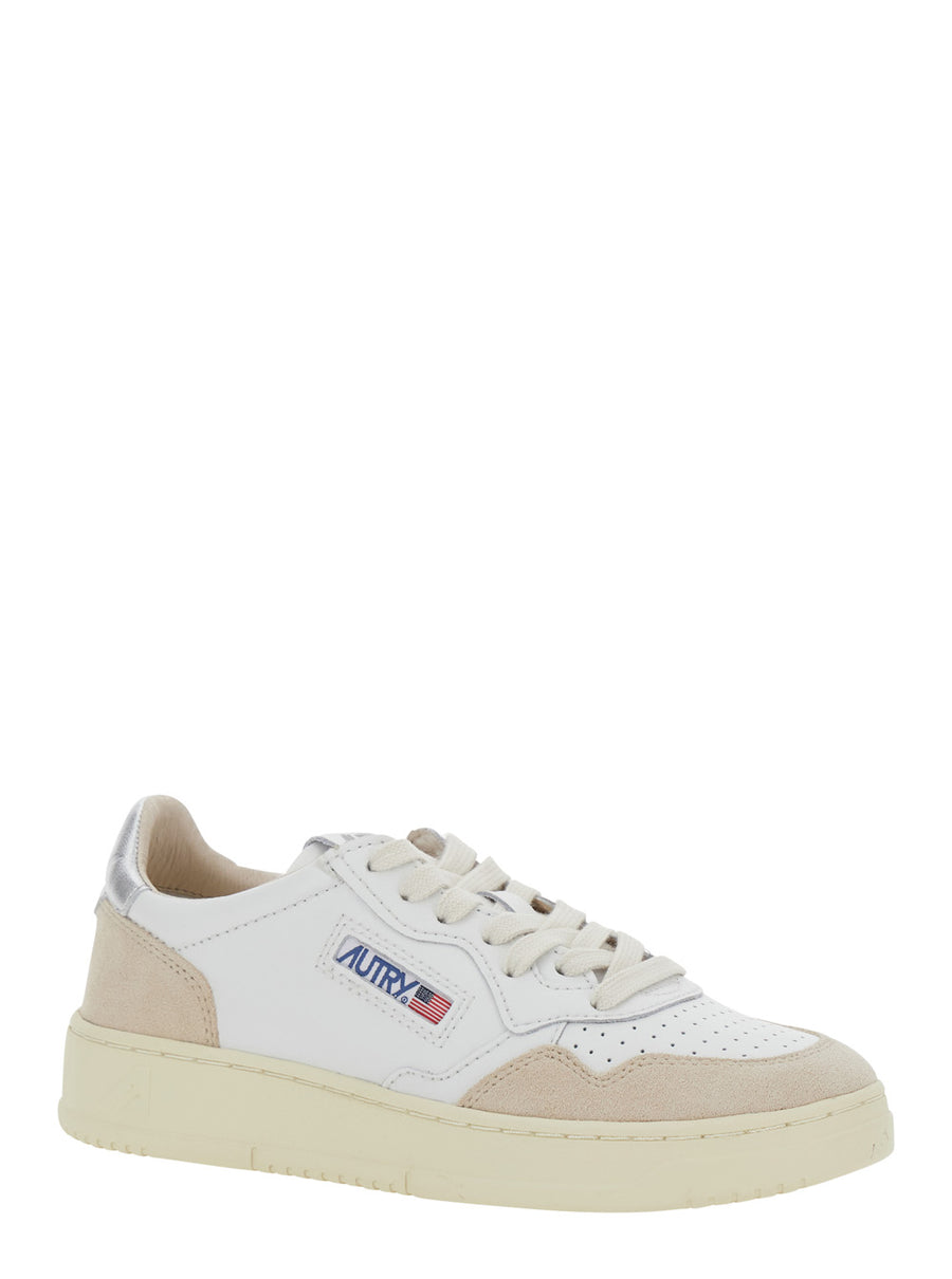 Sneakers Medalist White Leather Cow Trainers
