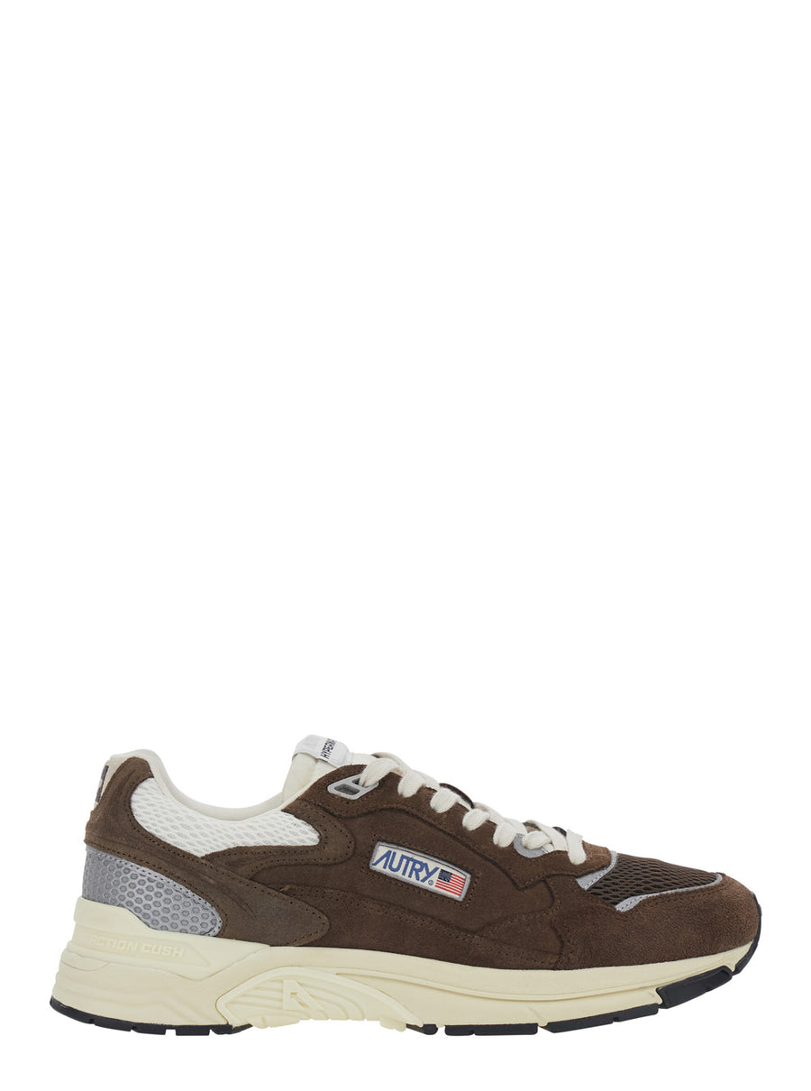 Sneakers With Brown Leather Trim Trainers