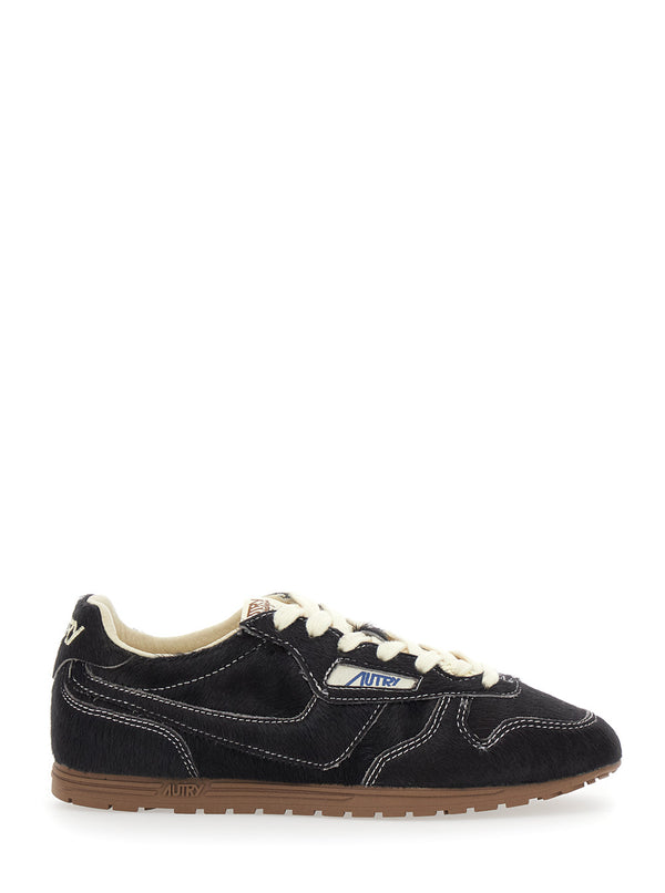 Sneakers Brown Leather Cow Trainers