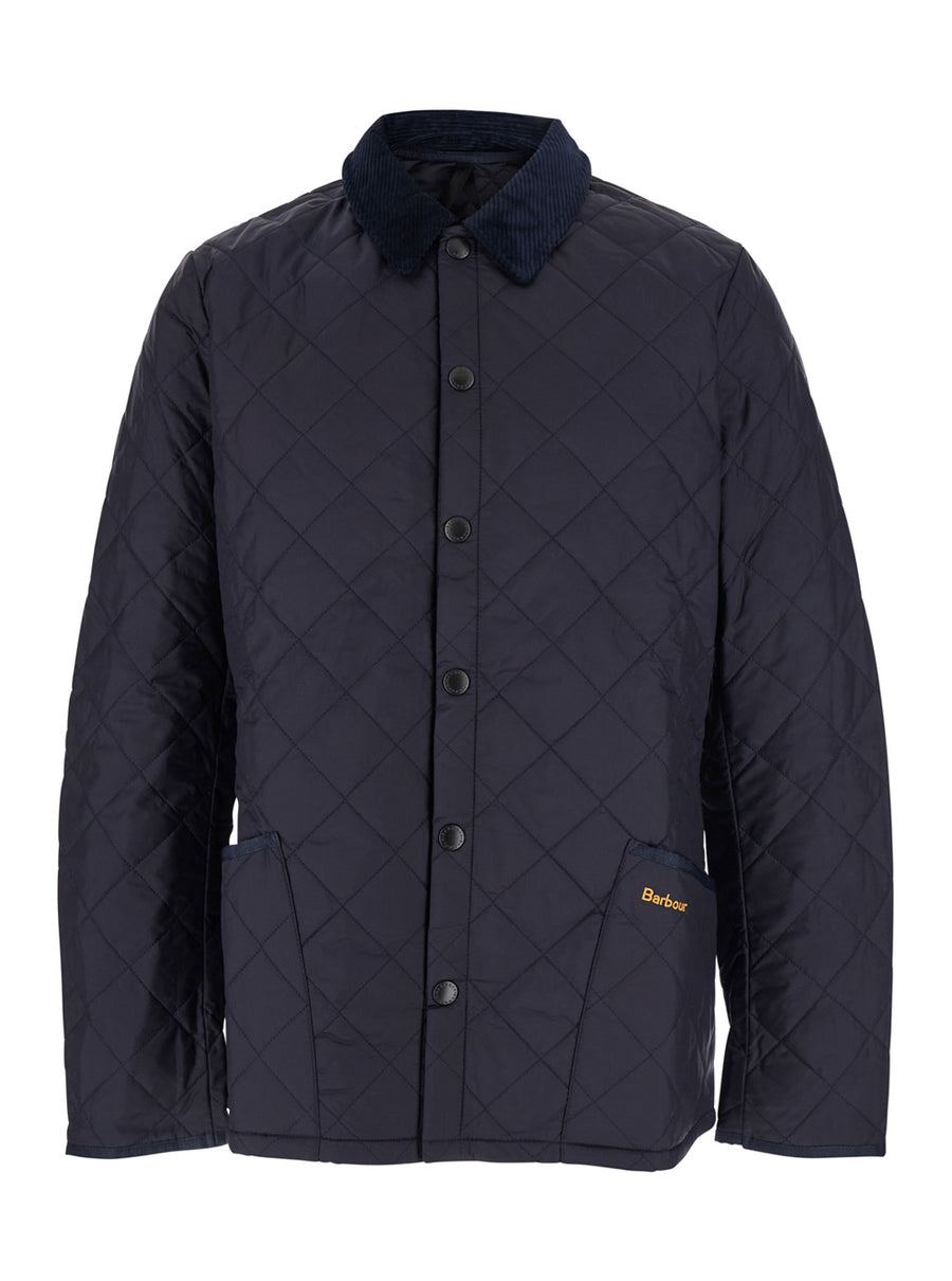 Jacket Heritage Liddesdale Blue Polyamide Coat