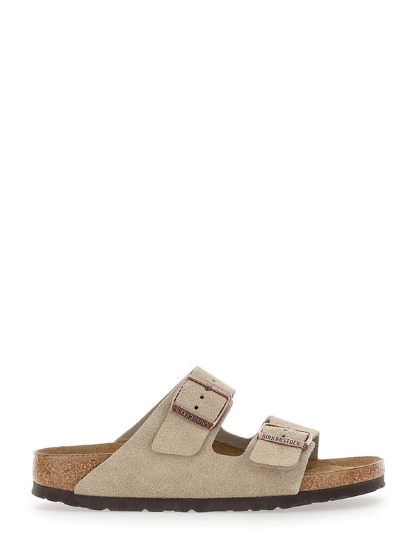 Sandals Arizona Sfb Leve Beige Suede Sole