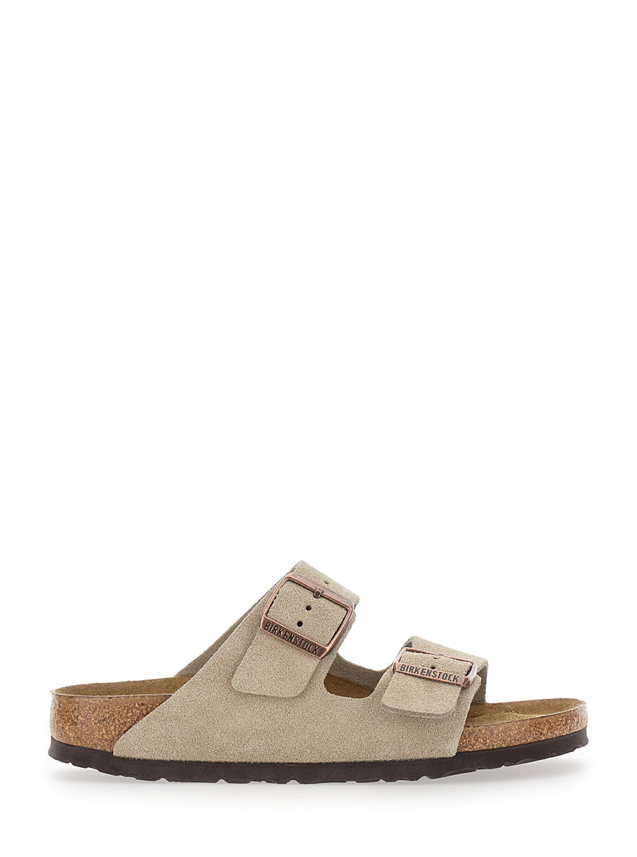 Sandals Arizona Sfb Leve Beige Suede Sole