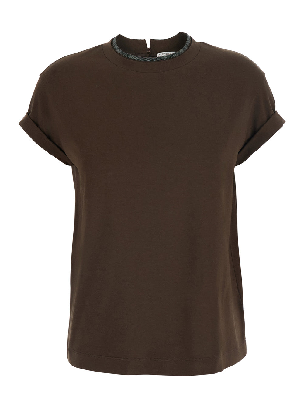 Short Sleeves Tshirt Brown Tshirts And Polo Shirts