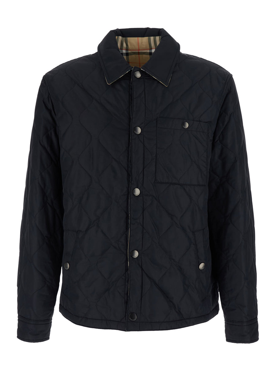 Jacket Brighton Black Polyamide Coat