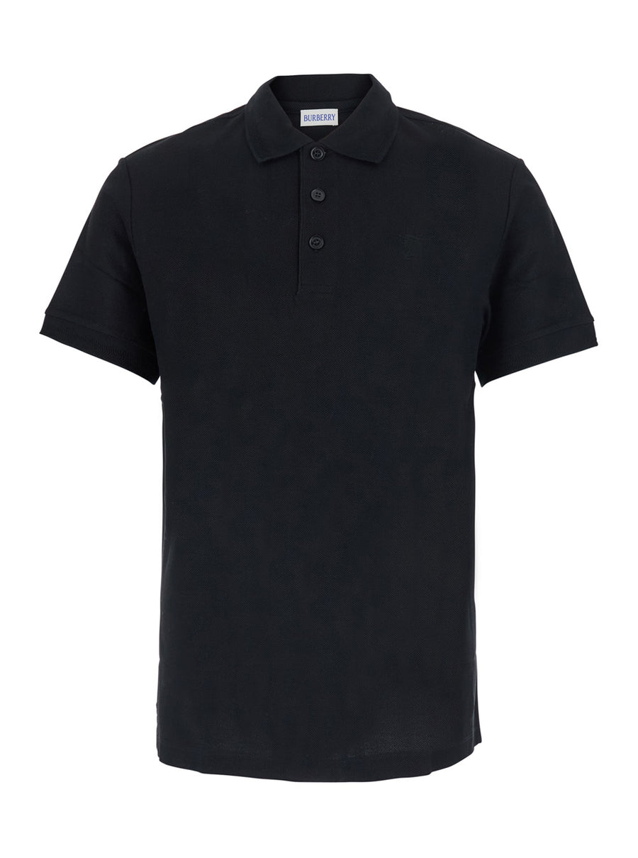 Polo Shirt Eddie Black Cotton T-shirts