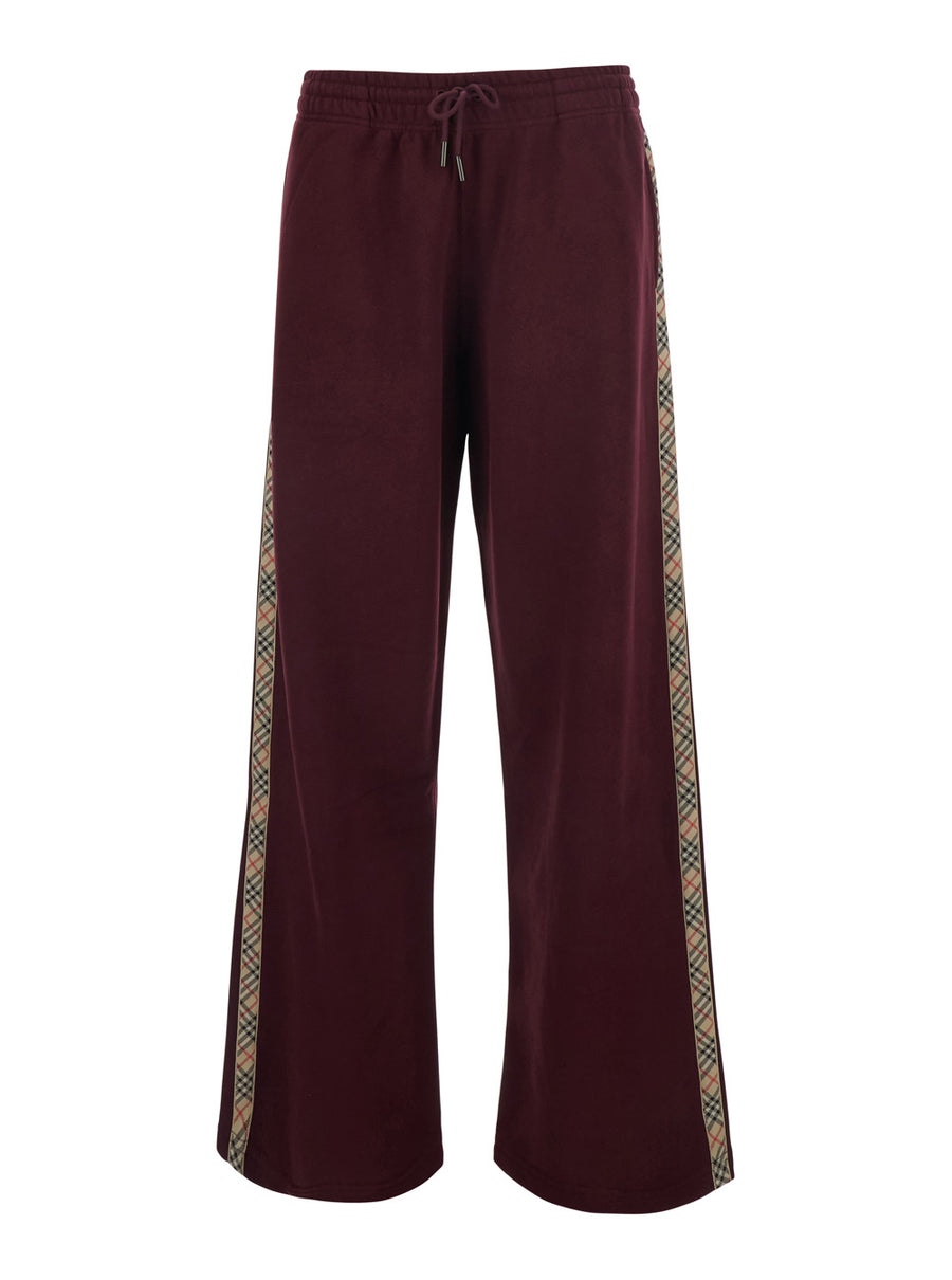 Trousers Jodie Burgundy Cotton