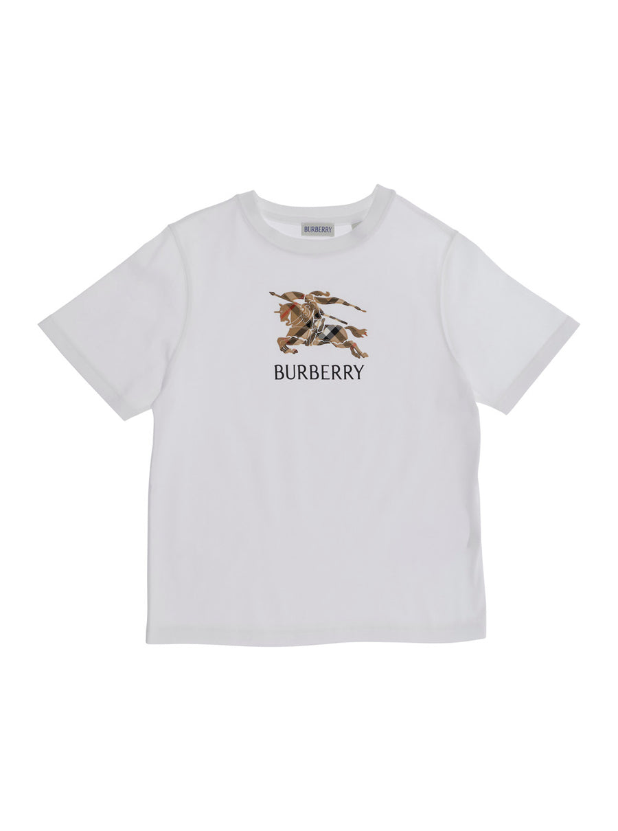 Crew Neck T-Shirt White Cotton T-shirts