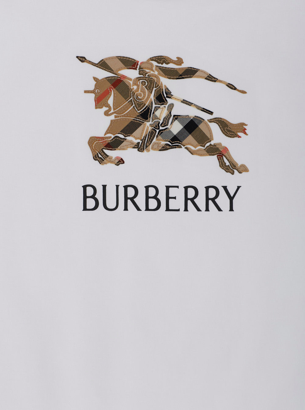 Crew Neck T-Shirt With Logo Lettering And Ekd Embroidery On The Front White Cotton Boy Tshirts Polo Shirts