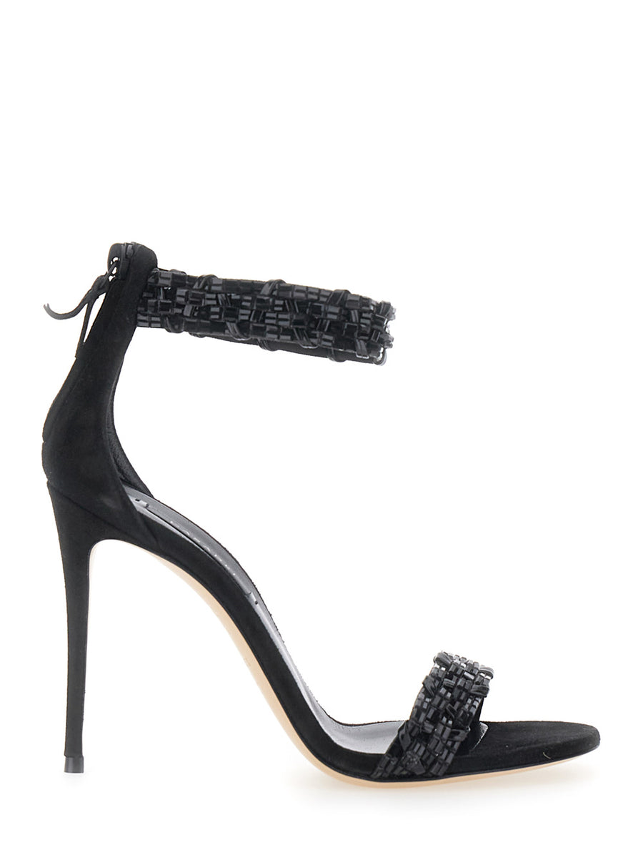 Sandals Julia - Godyva Black Suede Suede/leather