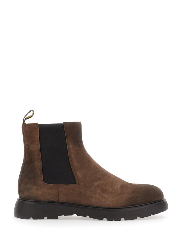 Boots Goteborg Camoscio Beatles Brown Calf Leather