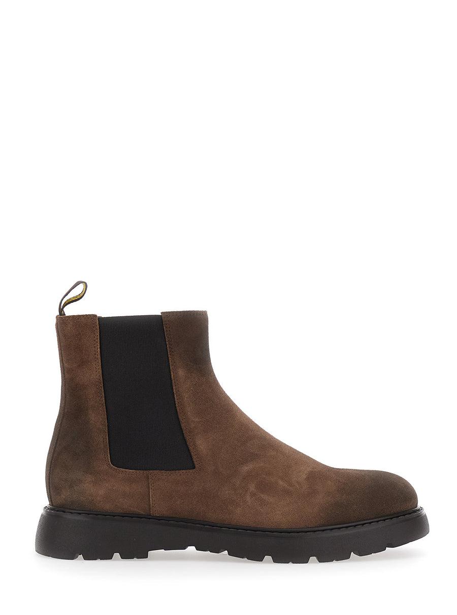 Boots Goteborg Camoscio Beatles Brown Calf Leather