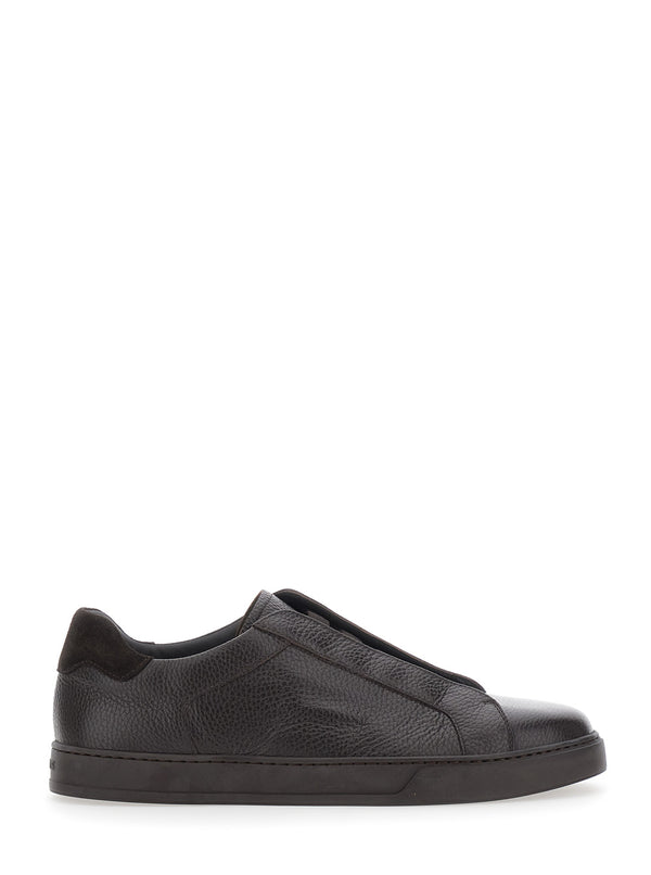 Sneakers Spencer Brown Calf Leather Trainers