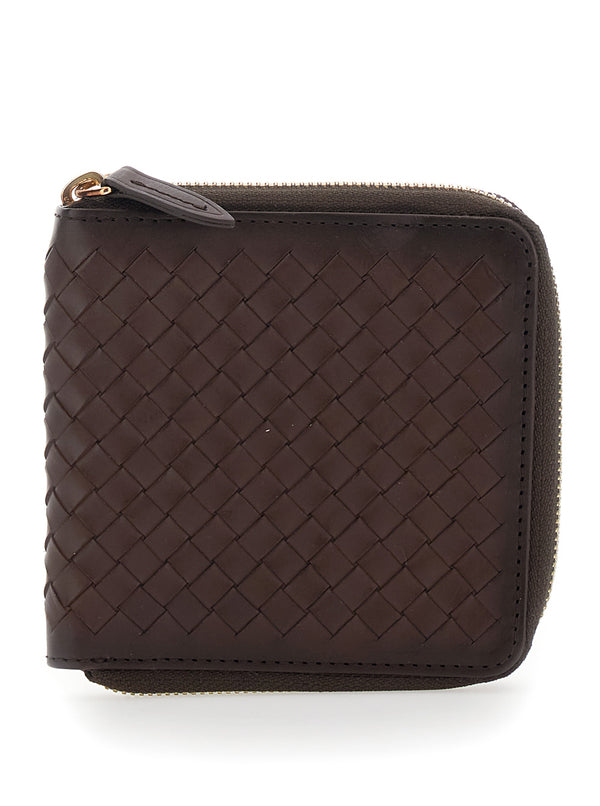 Zip Wallet Brown Leather