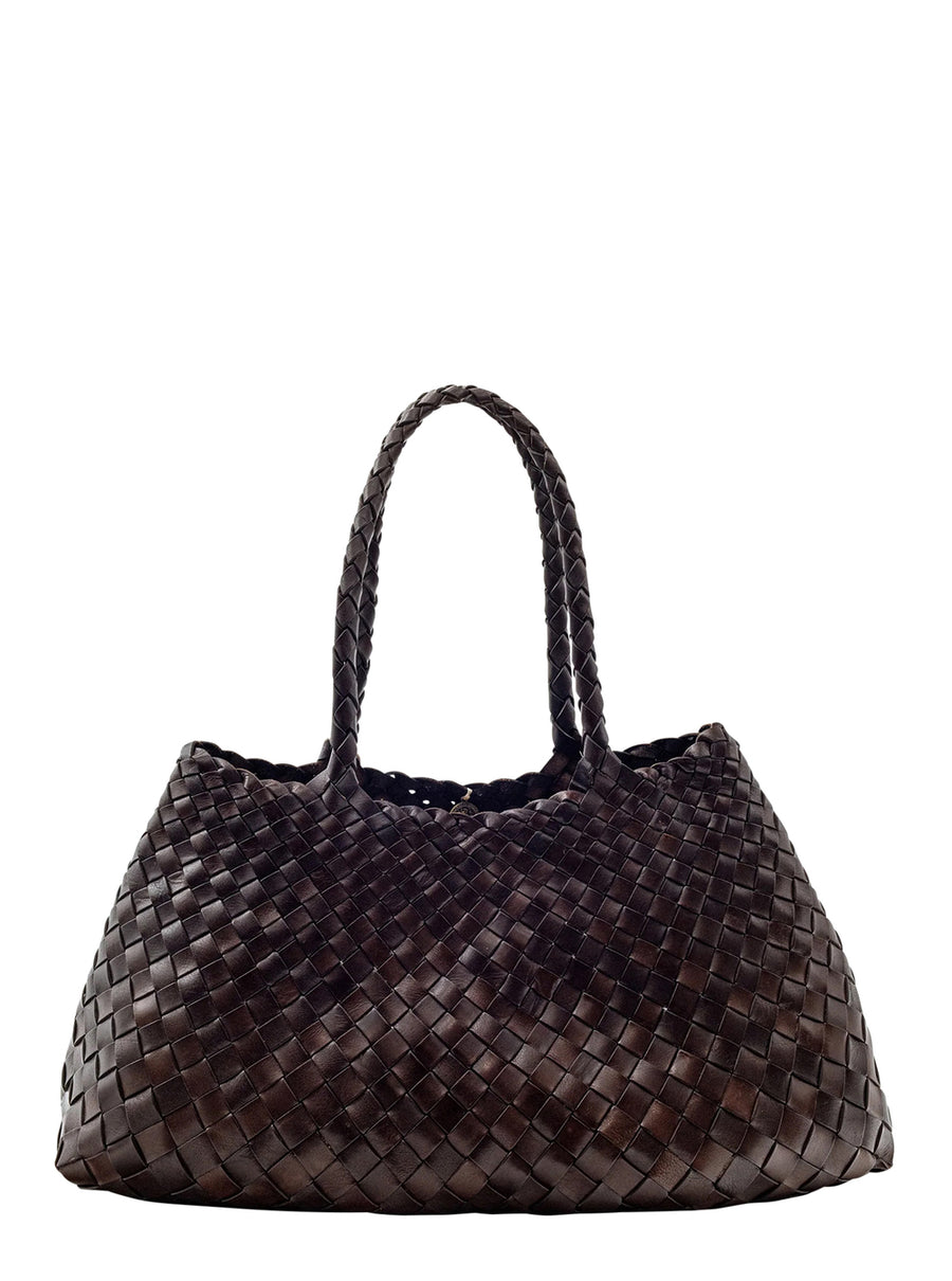 Shoulder Bag Santa Croce Brown Leather